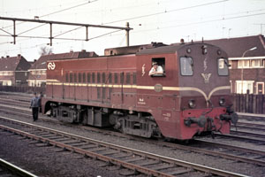 Hilversum, 9 april 1969, radiografische lok 2261.