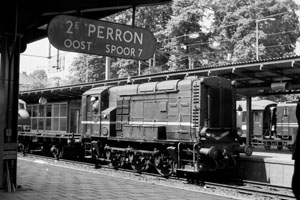 Lok 610 in Arnhem, 24 juli 1967.